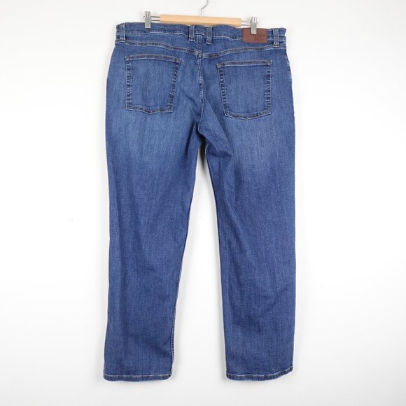 L.L. Bean BeanFlex Standard Fit Jeans Men's 40x30 Stretch Denim - Picture 2 of 11
